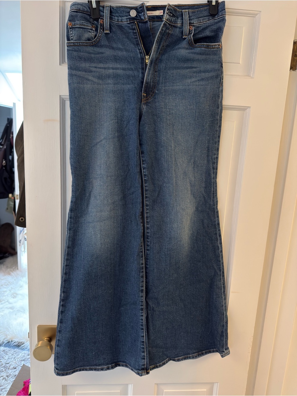 Levi’s  Ribcage Bell W 29 Jeans  Women's Blue Flare Jeans